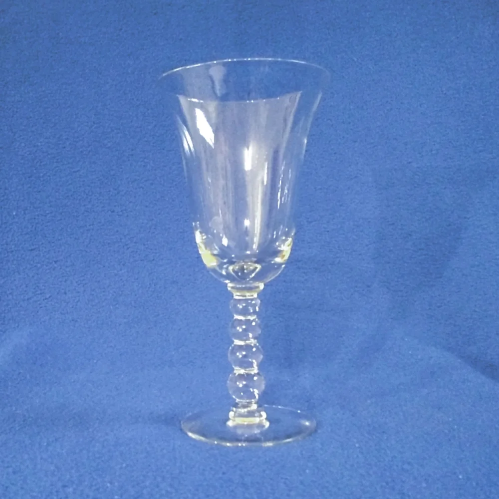 Vintage Imperial Glass Candlewick Wine Stem